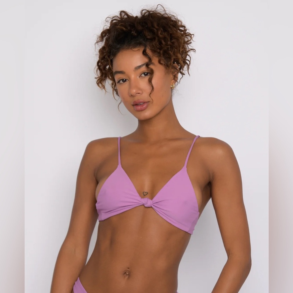 NWT SKATIE Lilac Bikini Top